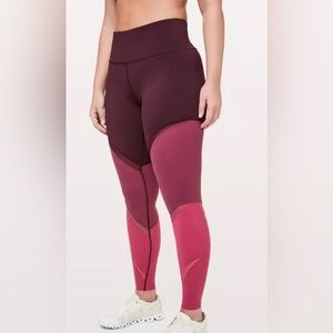 Lululemon color me ombré leggings size 4